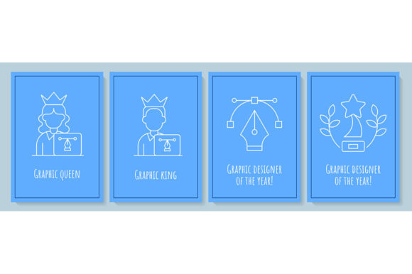 Graphic Designer Vocation Postcards Set: Graphics & Graphic Templates Review